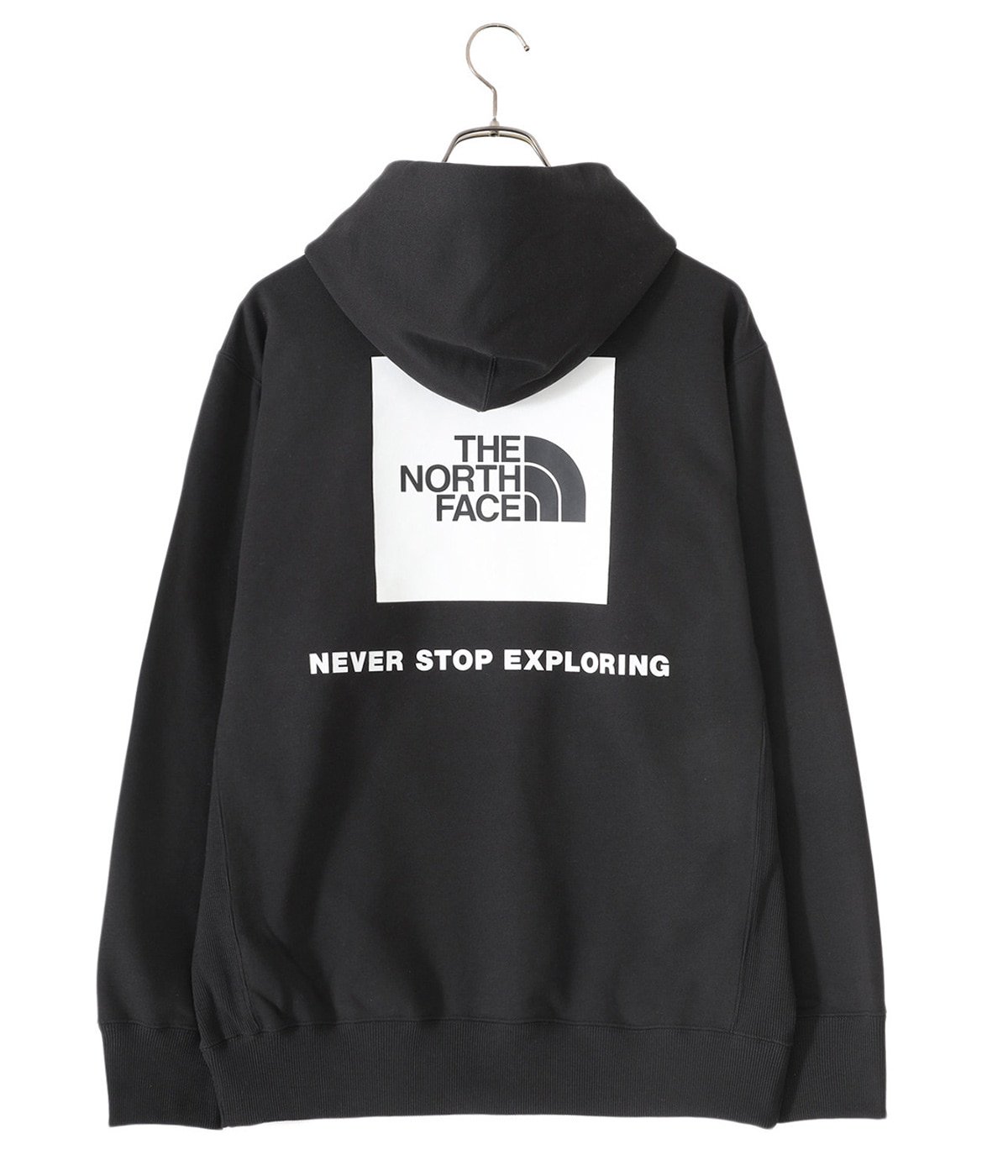 THE NORTH FACE / Square Logo Hoodie 黒 XL