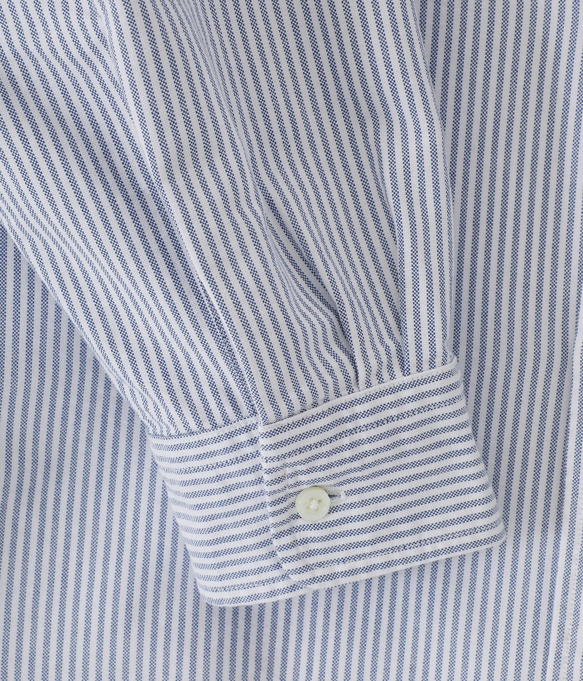 Cotton Polyester Stripe OX B.D. Shirt