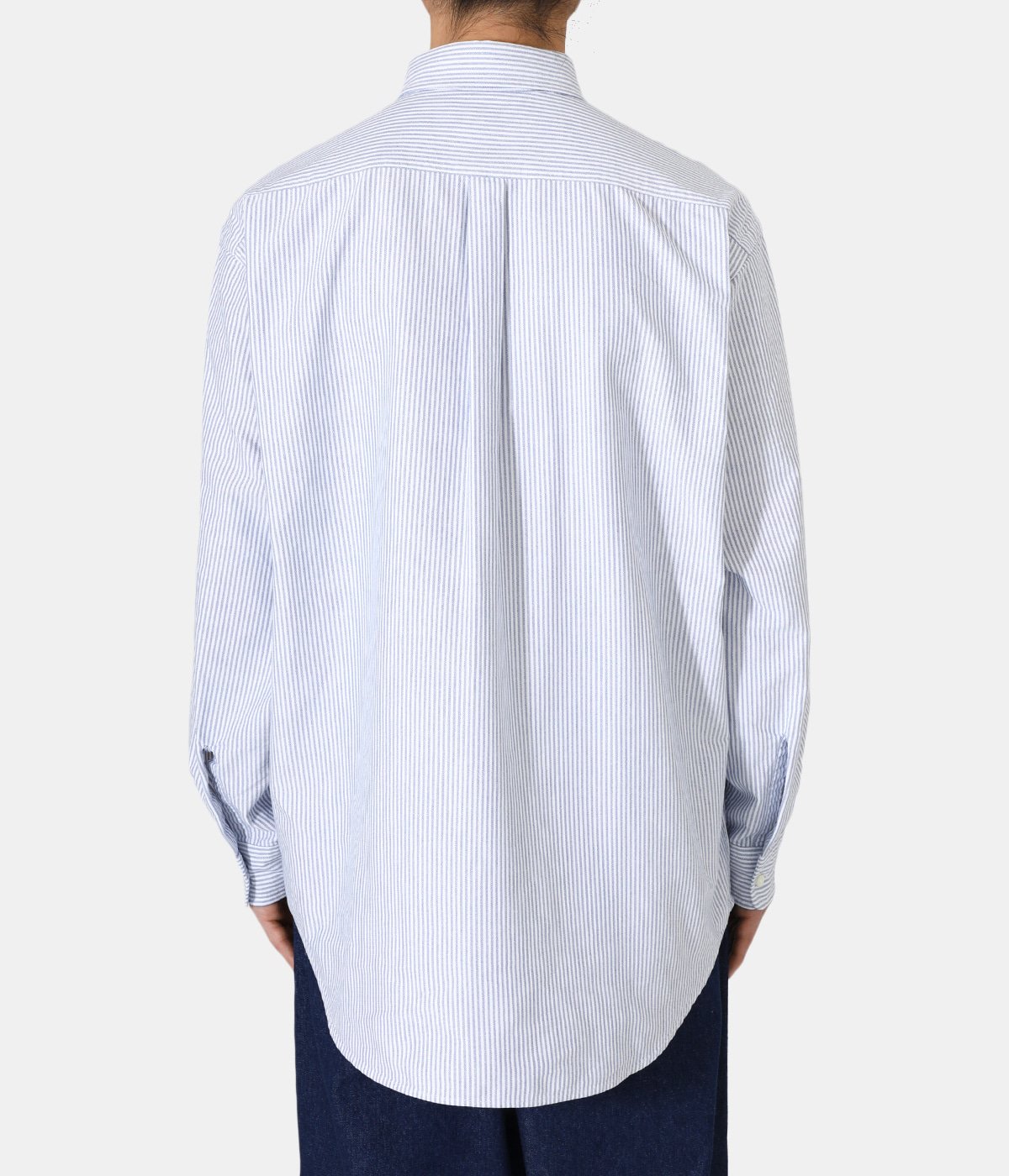新品 Cotton Polyester Stripe OX B.D. Shirt