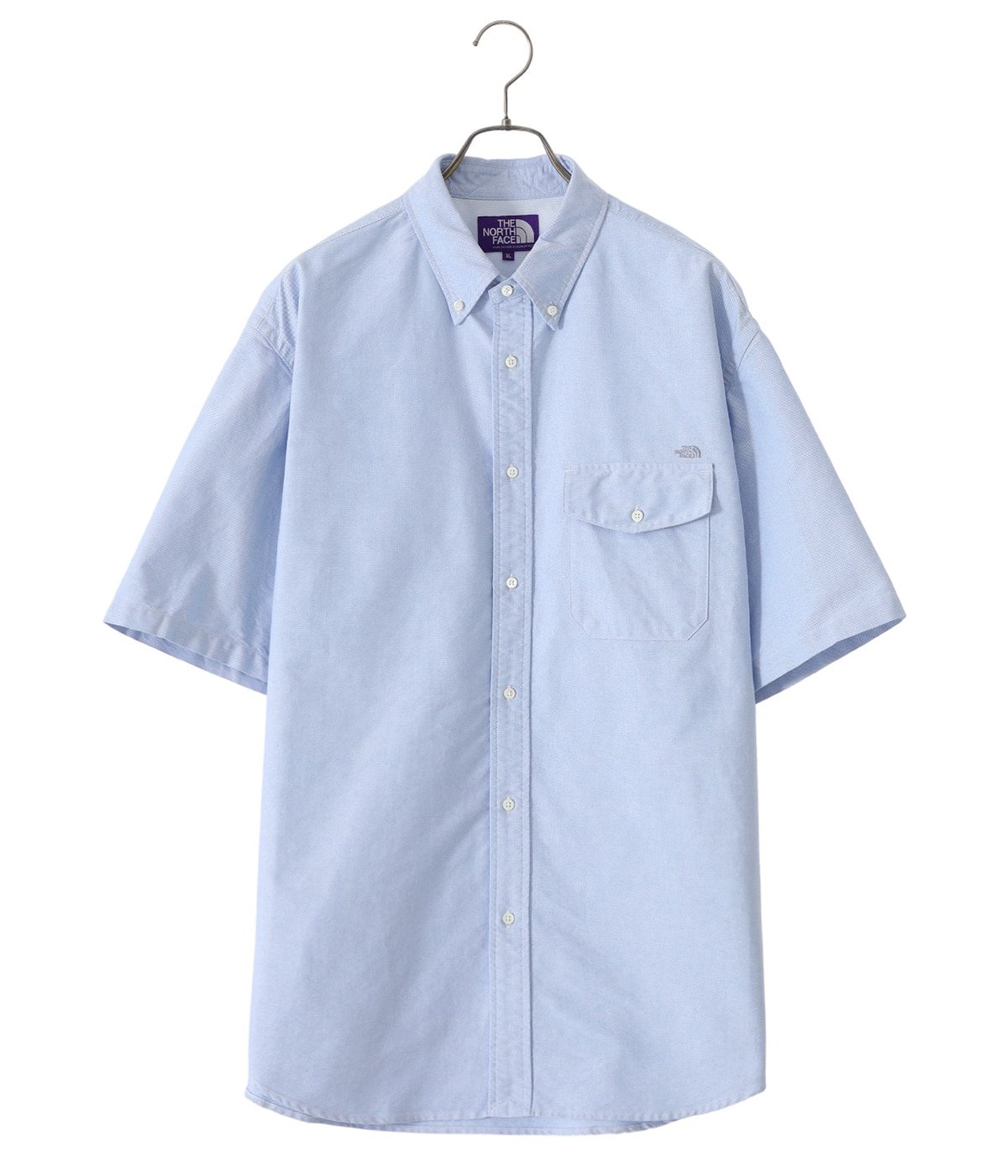 Cotton Polyester OX B.D. H/S Shirt | THE NORTH FACE PURPLE LABEL 