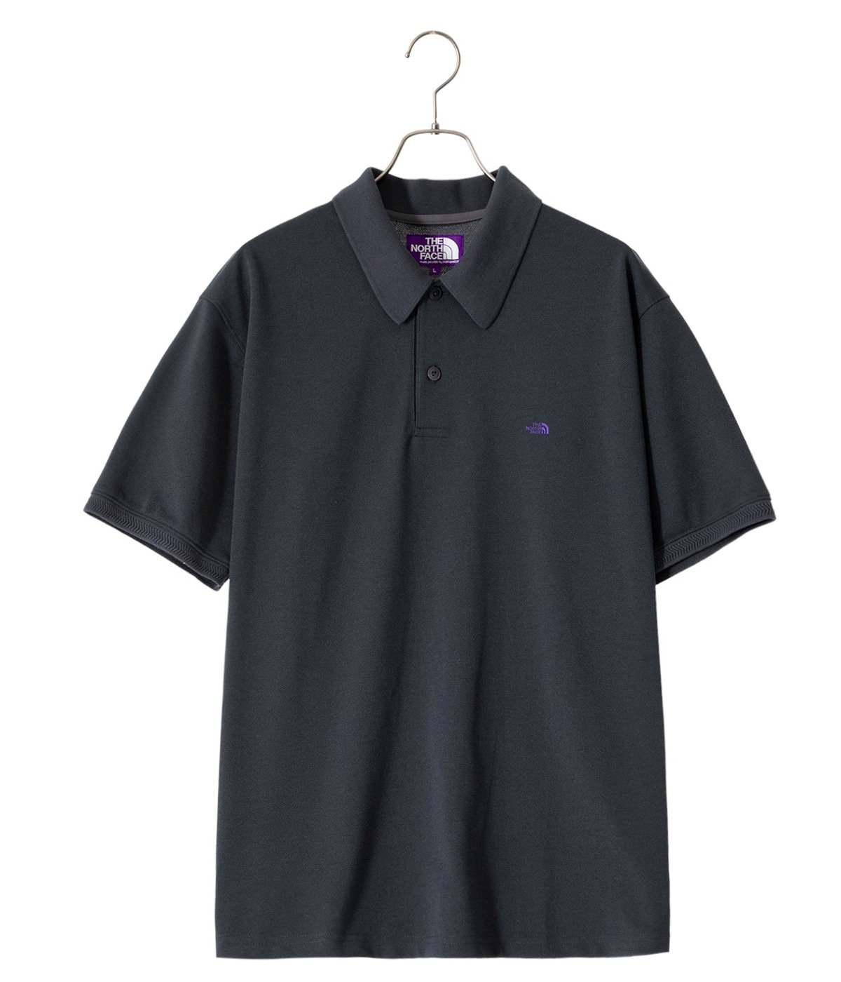 Moss Stitch Field Short Sleeve Polo | THE NORTH FACE PURPLE LABEL 