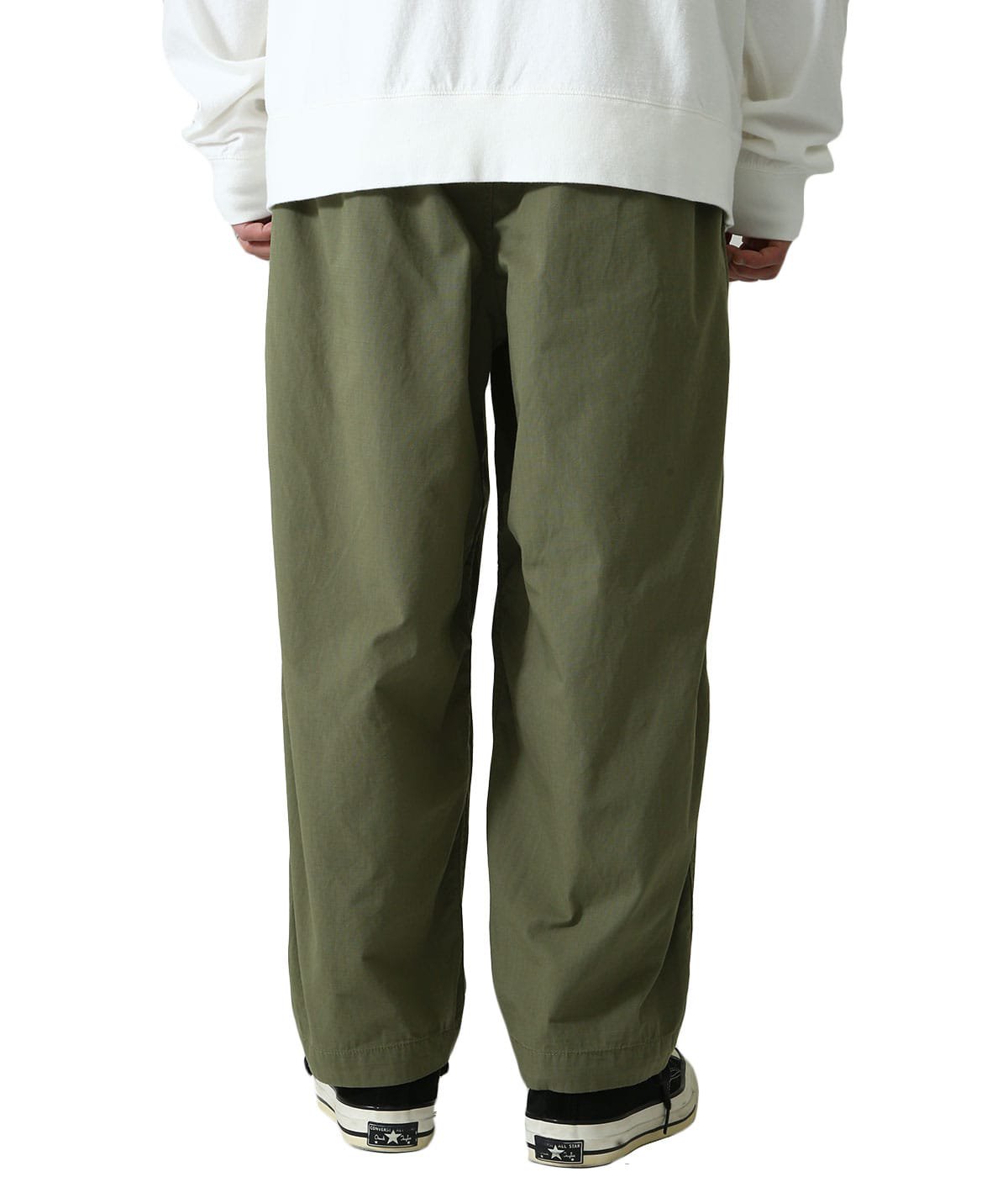 Ripstop Wide Cropped Pants
