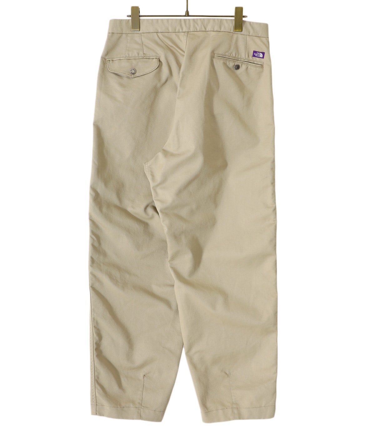 Stretch Twill Wide Tapered Pants/ボトム/32/コットン/BEG