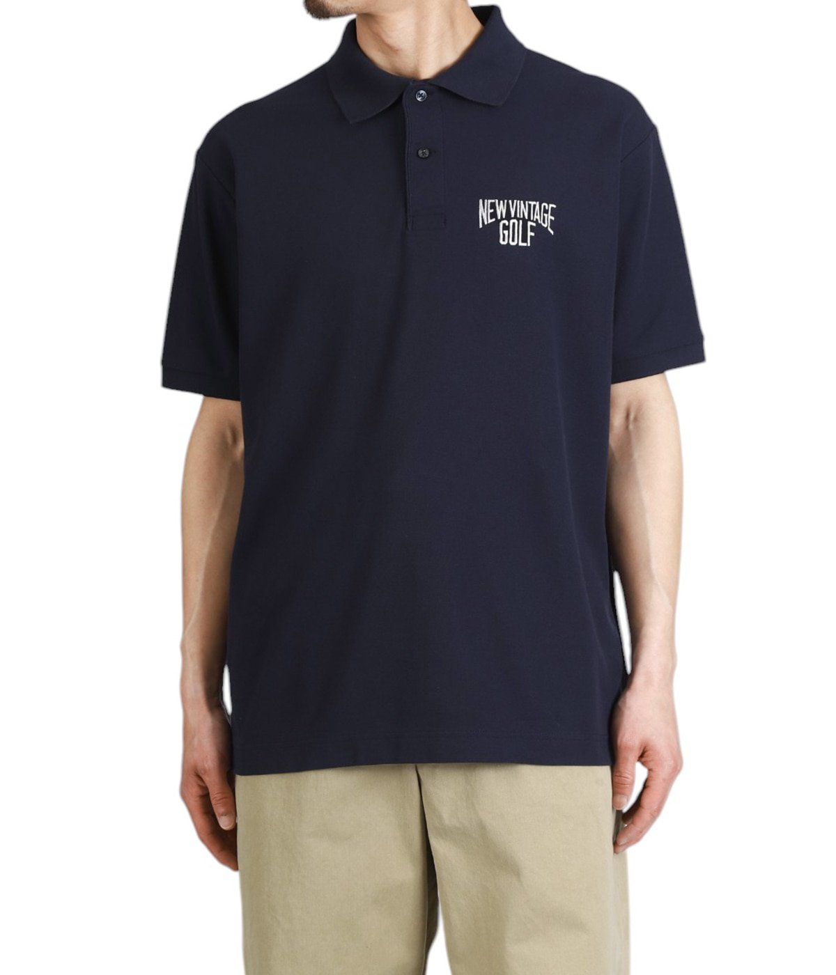 Golfickers new vintage golf ポロシャツ New Vintage Golf Classic Polo shirt(NAVY) – NEW VINTAGE GOLF