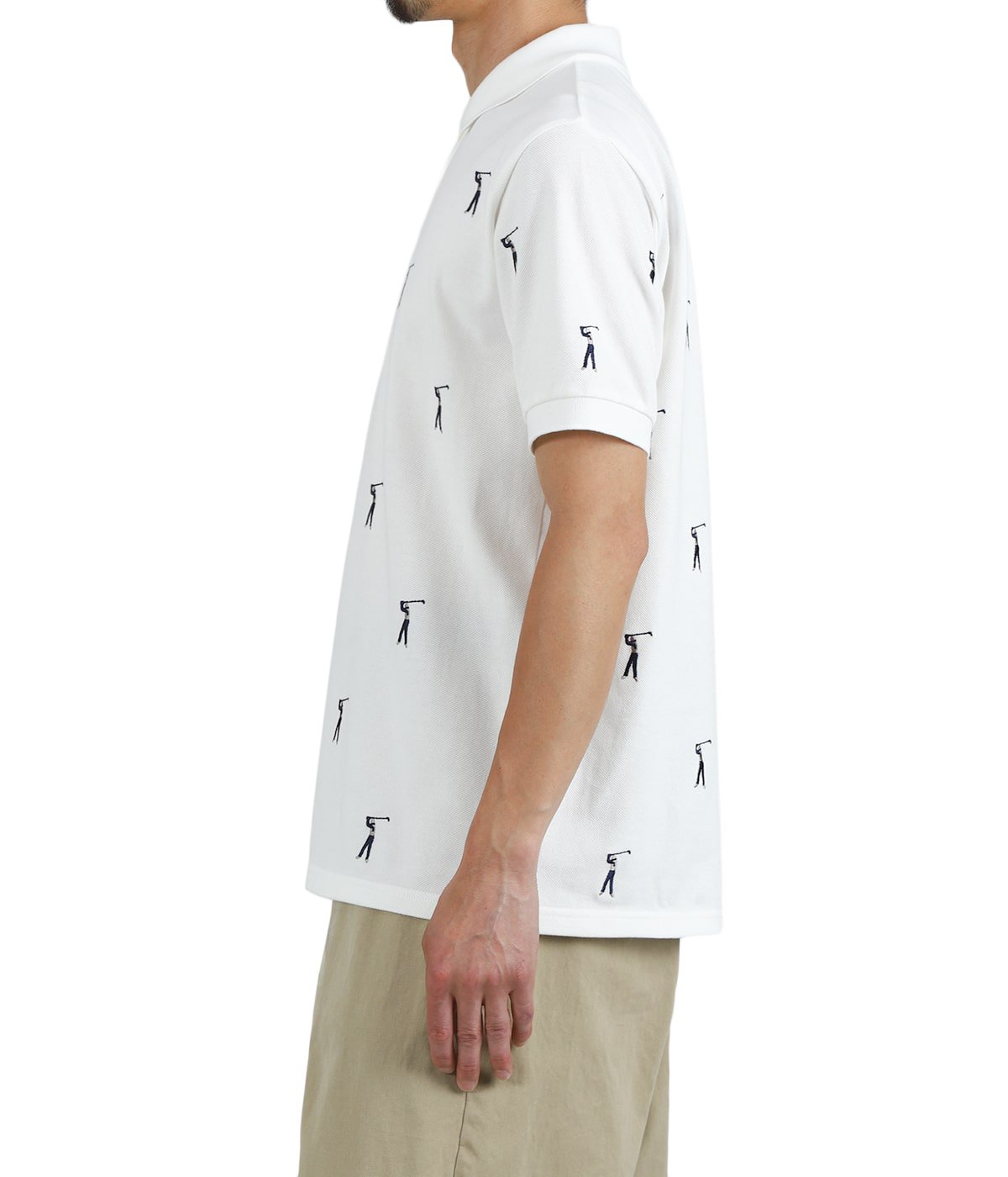 NVG Embroidered Polo Shirt | NEW VINTAGE GOLF(ニュービンテージ