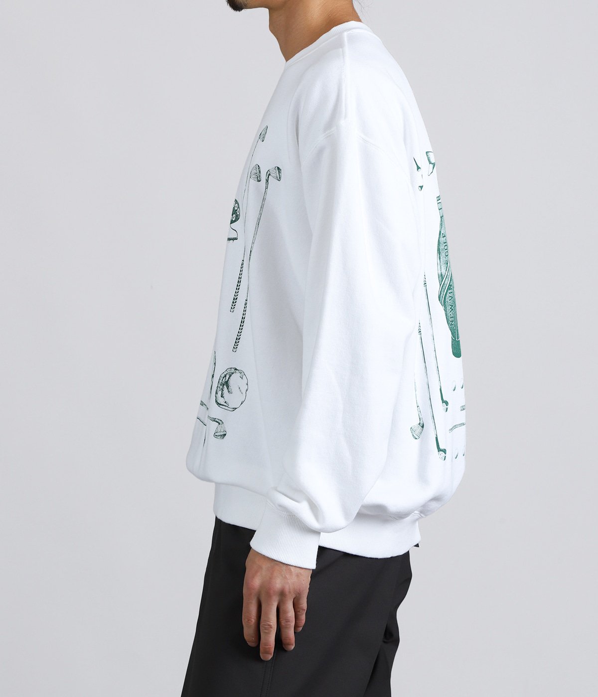 model(175cm / 60kg)B85 W75 H92 着用サイズ：L