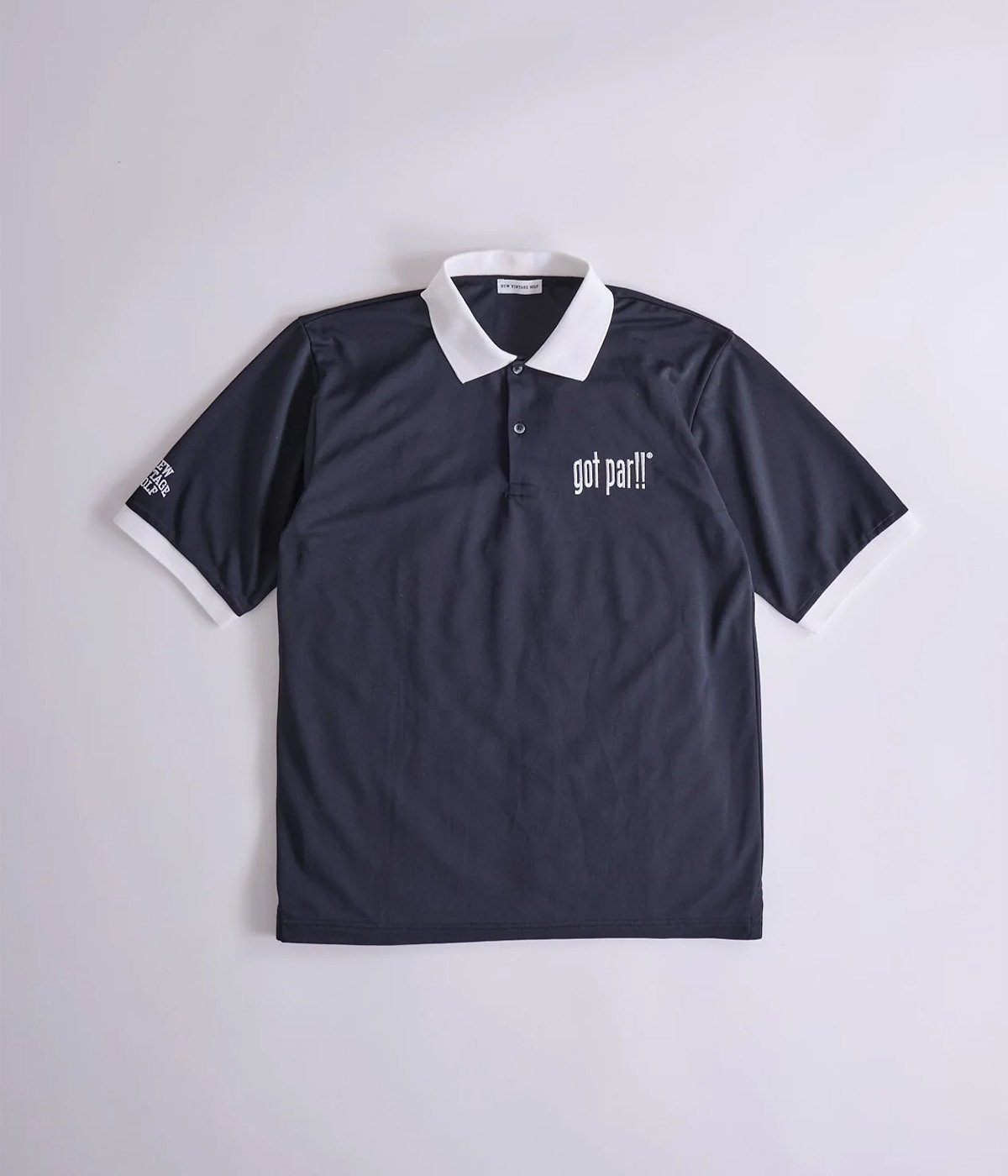 Got Par!!③ Embroidery Polo | NEW VINTAGE GOLF(ニュービンテージ