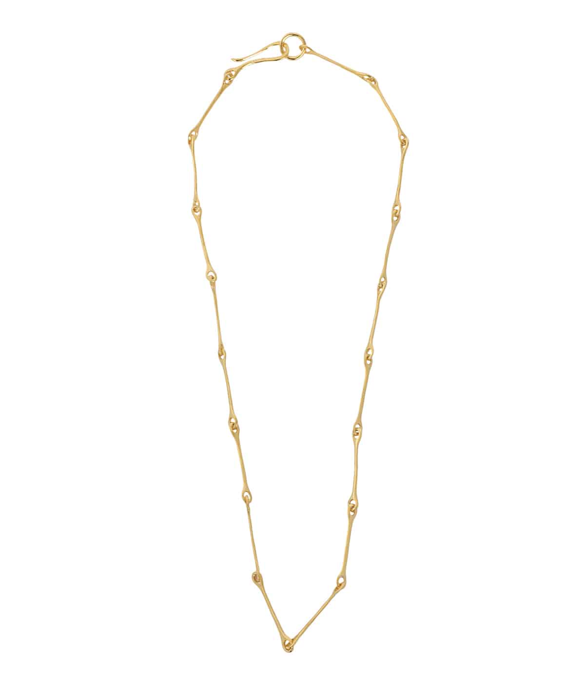 レディース】THIN FIBULA CHAIN NECKLACE | R.ALAGAN(ララガン 