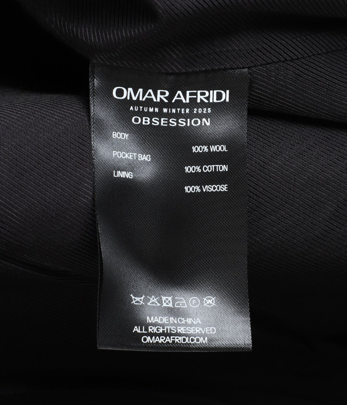 BALOONED COCOON COAT | Omar Afridi(オマールアフリディ) / アウター