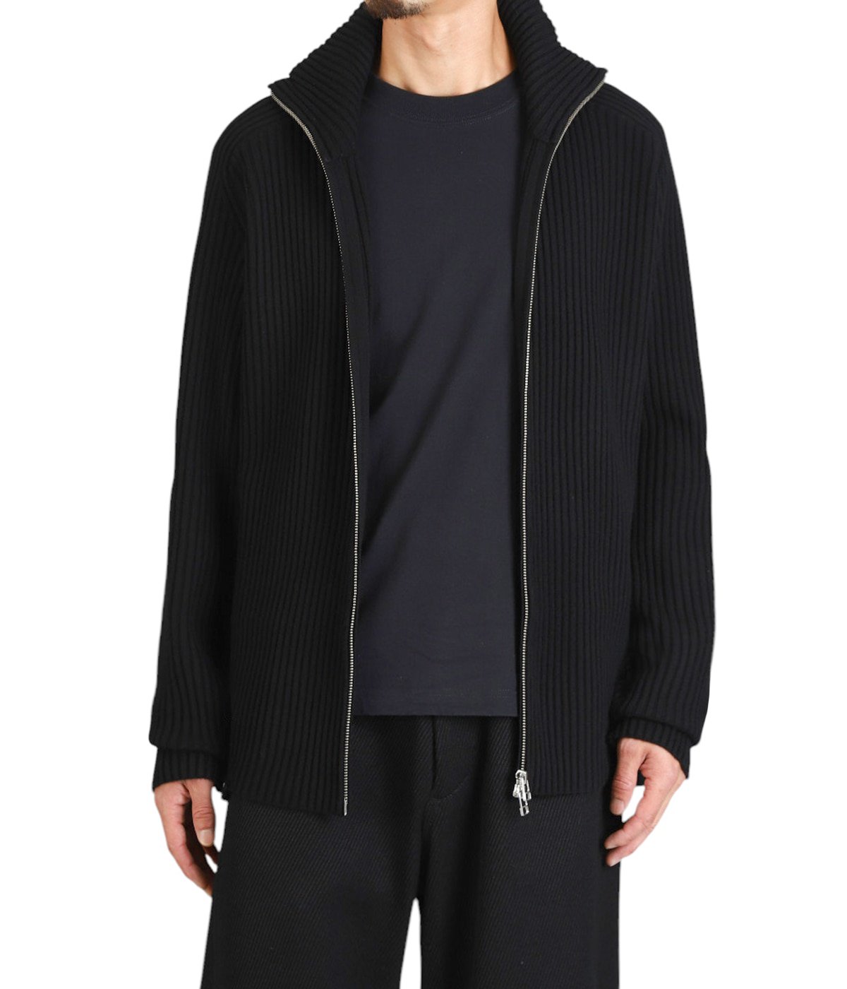 ARTICULATED DRIVERS KNIT SWEATER | Omar Afridi(オマールアフリディ