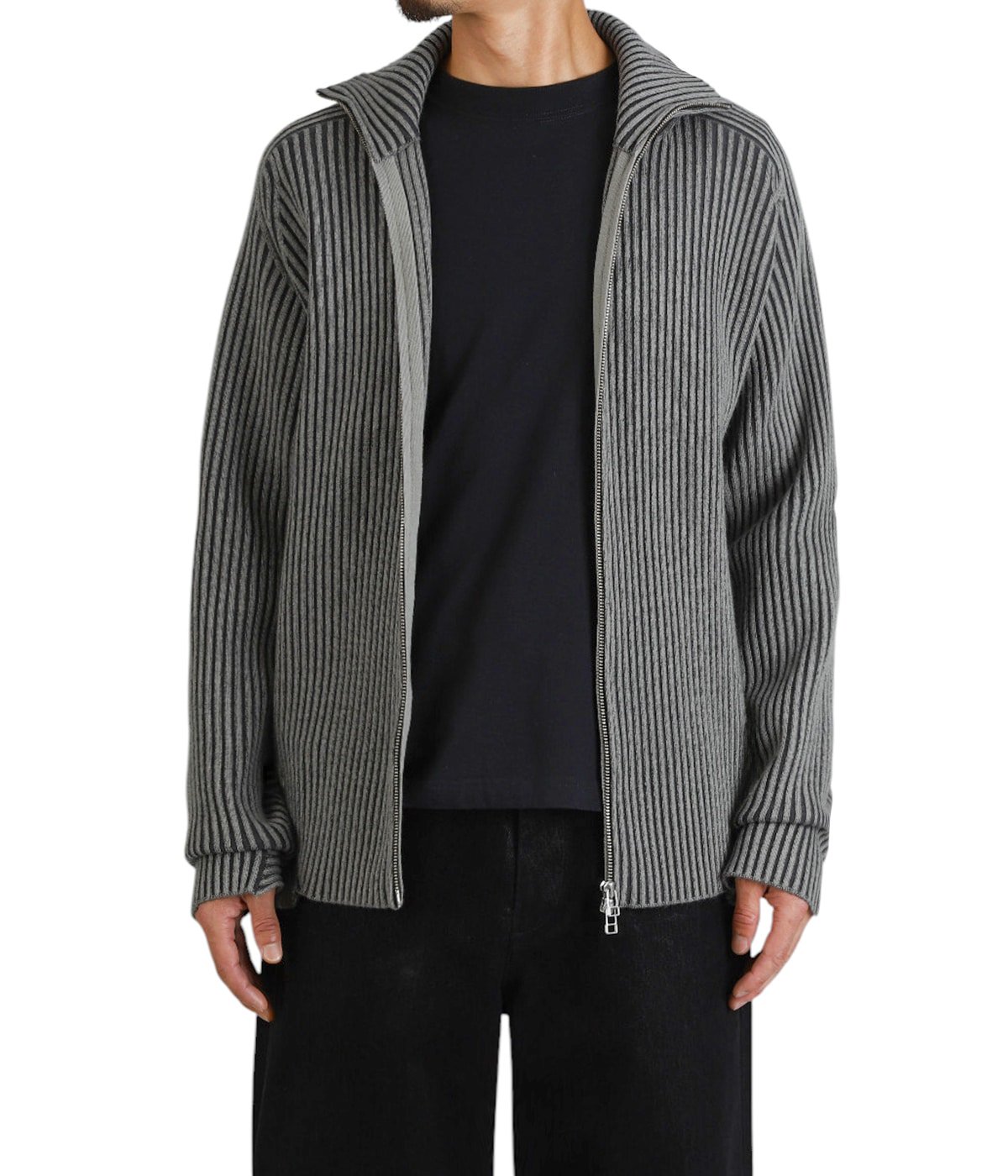 ARTICULATED DRIVERS KNIT SWEATER | Omar Afridi(オマールアフリディ