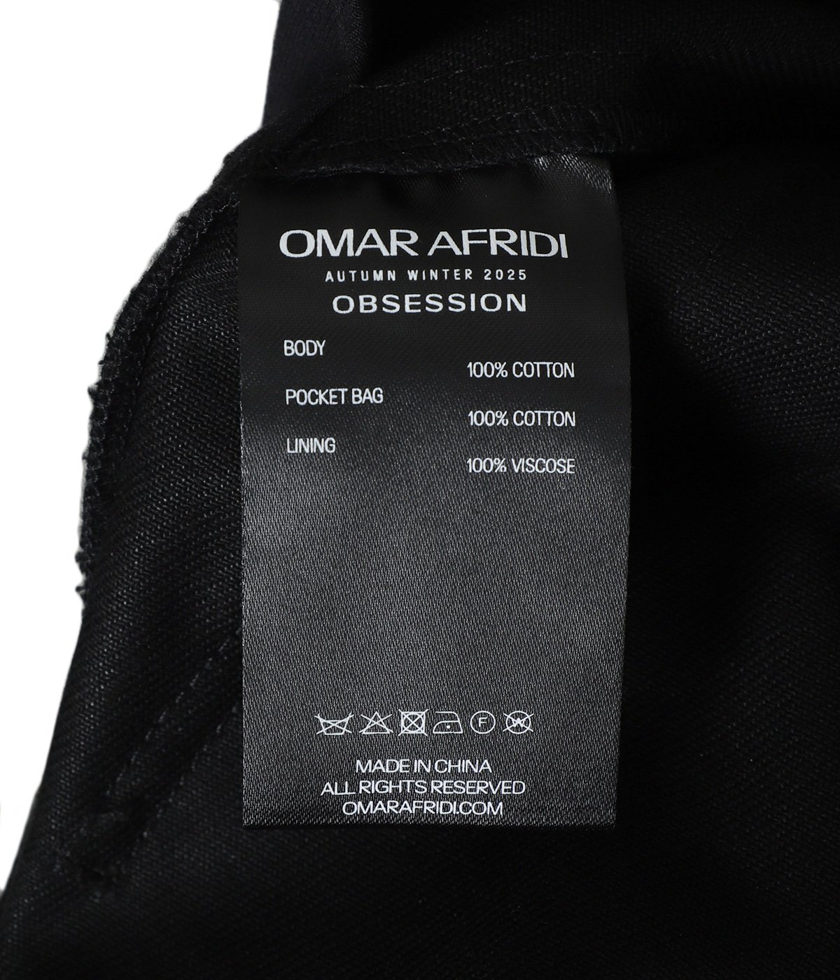 5 PKT TROUSERS | Omar Afridi(オマールアフリディ) / パンツ デニム