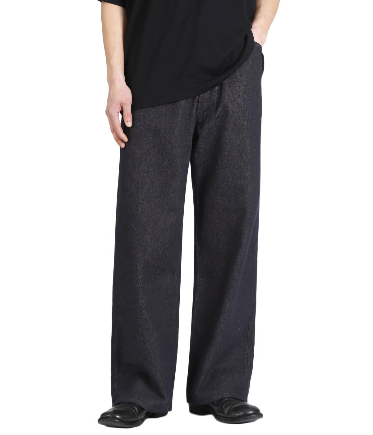 omar afridi ワイドパンツ　ツイード Omar Afridi Savoye Trousers （houndstooth） - Osaka / Kyoto