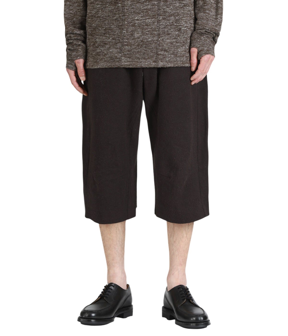 極美品 Omar Afridi 24ss Flap shorts size46 KNEE DARTED FLARE SHORTS | Omar Afridi(オマールアフリディ