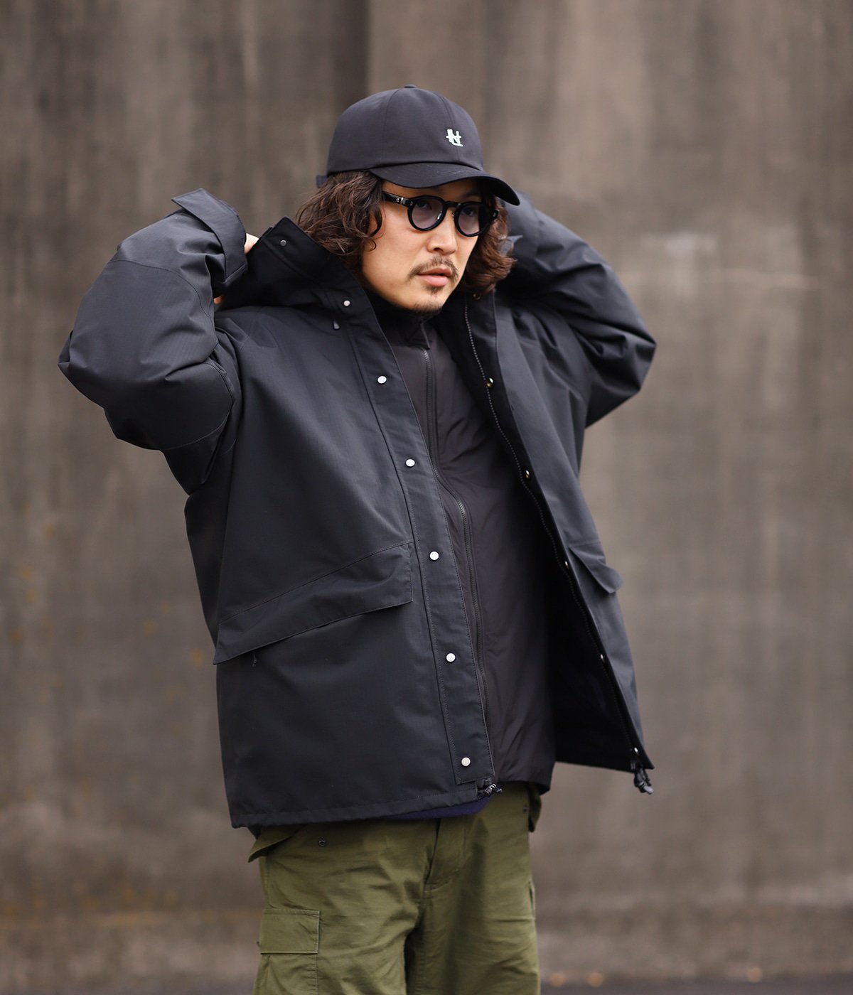 GOLDWIN 別注 Hooded Snow Jacket