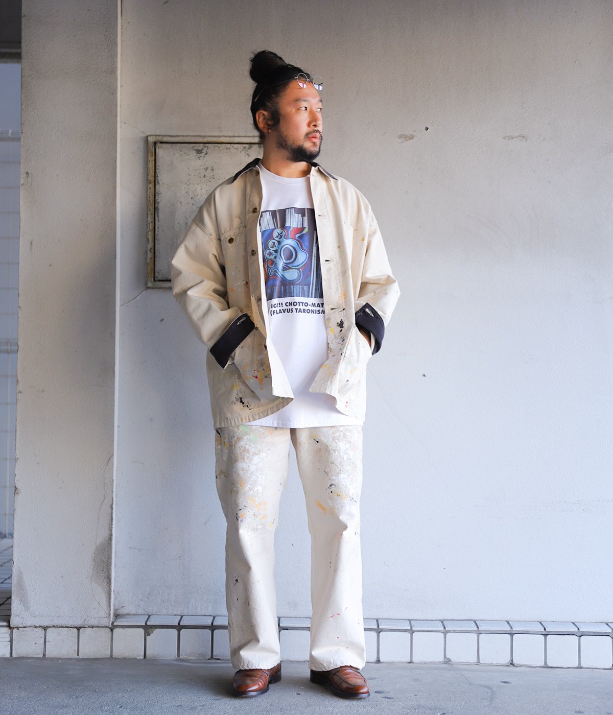 ONLY ARK】別注 LOOSE FIT OXFORD COVERALL | orSlow(オアスロウ 