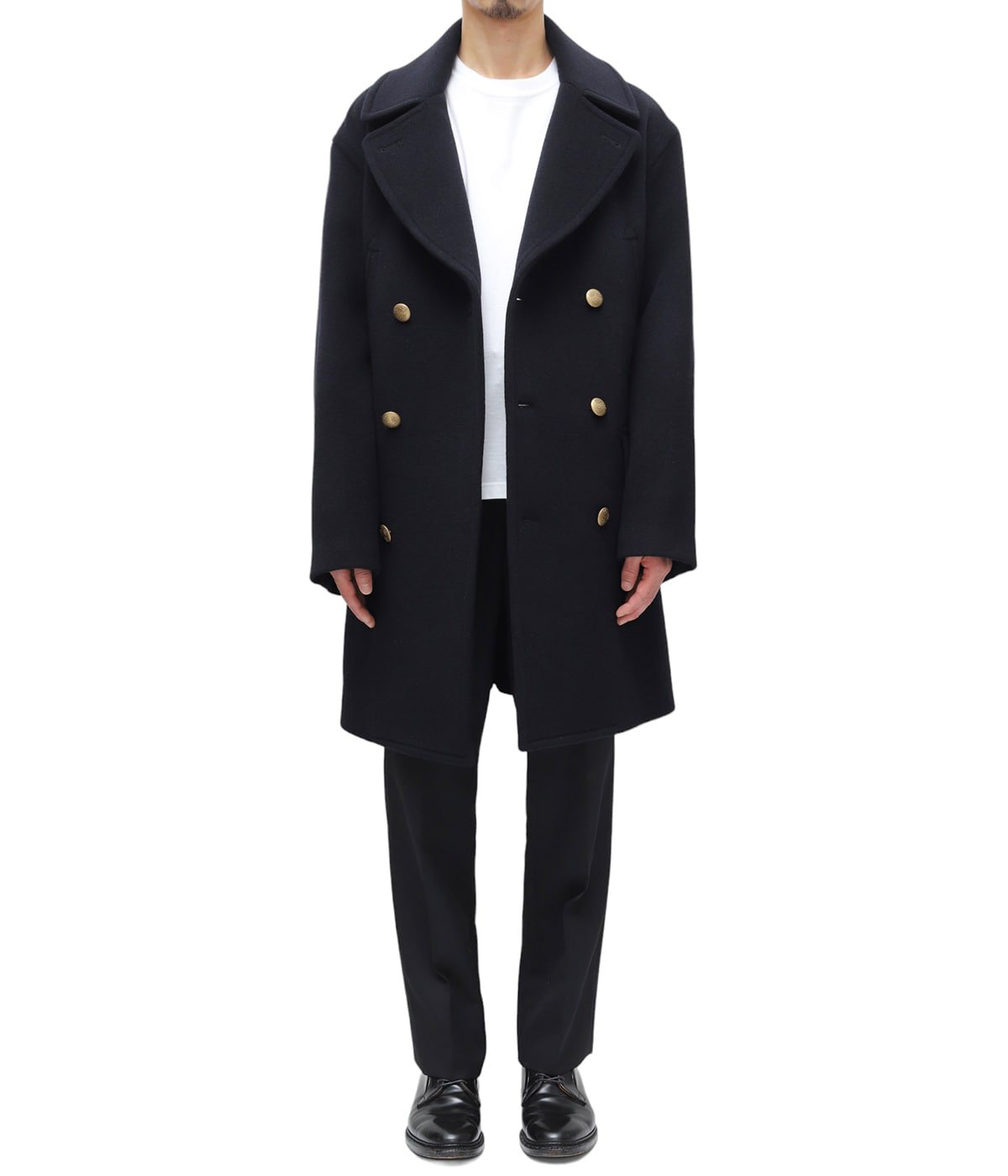 【ONLY ARK】別注 Wool Cashmere Pea Coat