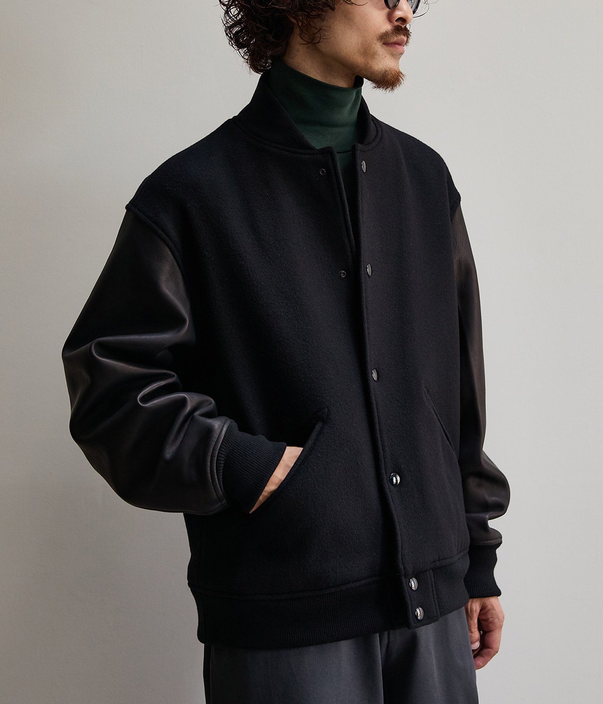 構いませんよBLURHMS × WAGAMAMA AWARD JACKET NAVY 4