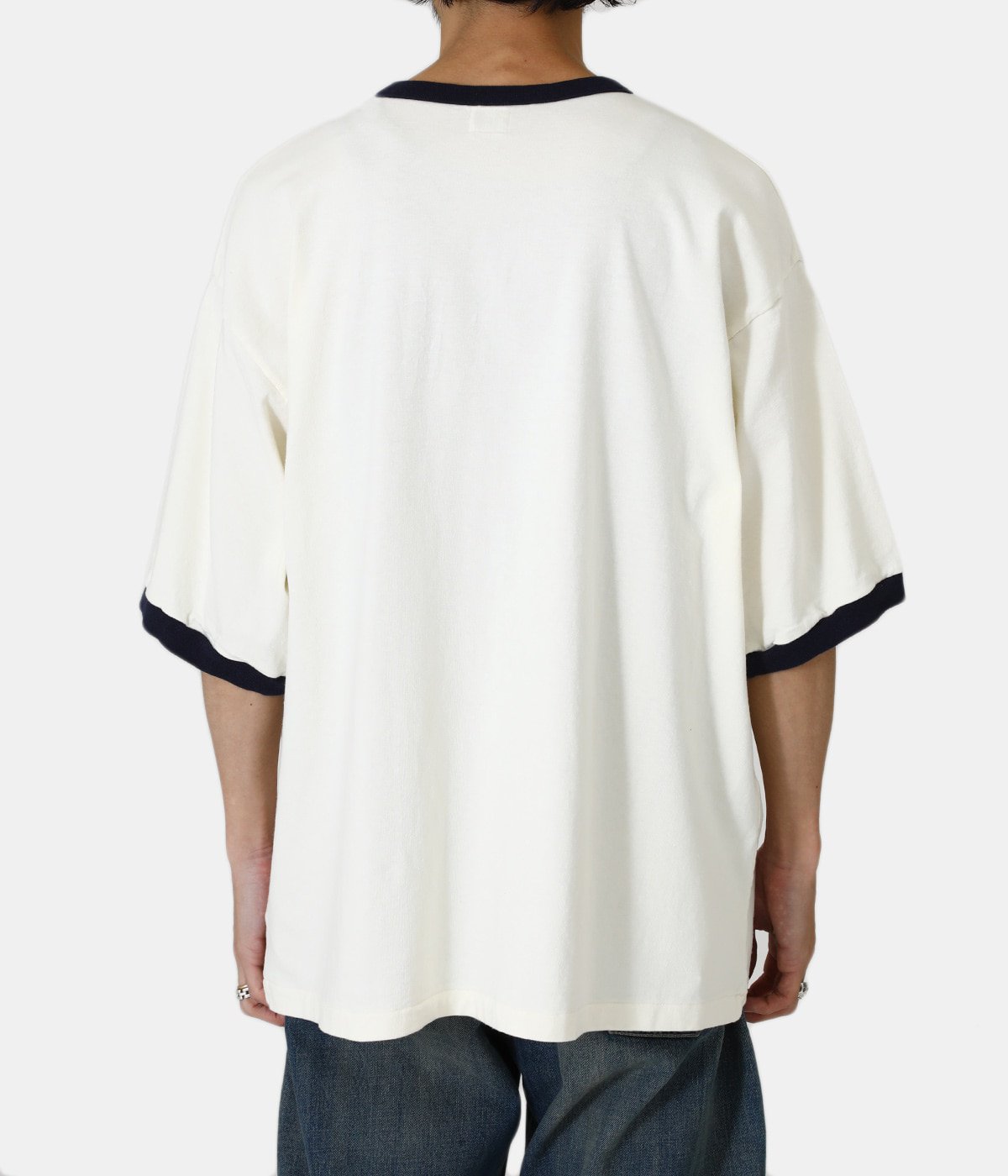 【ONLY ARK】別注 Cotton Rayon 88/12 Trim Tee ARK