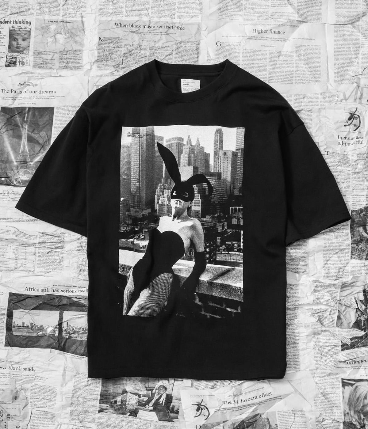 【ONLY ARK】別注 40/2 Short Sleeve Elsa Peretti (BY Helmut Newton)