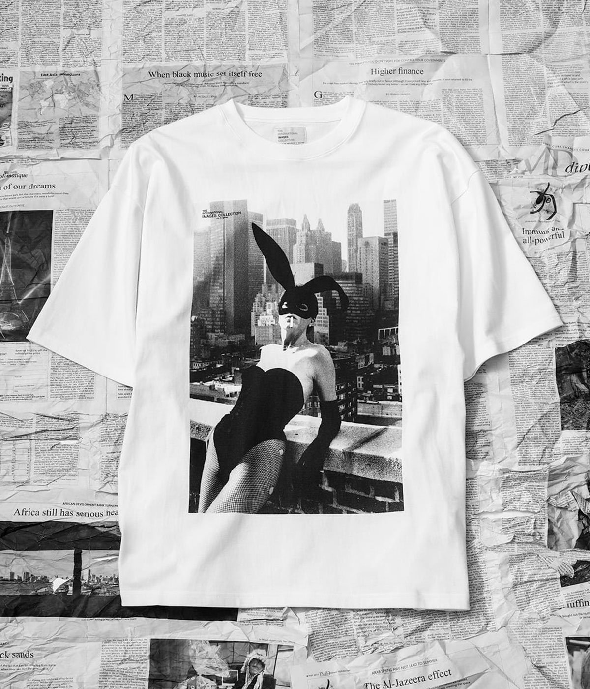 ONLY ARK】別注 40/2 Short Sleeve Elsa Peretti (BY Helmut Newton