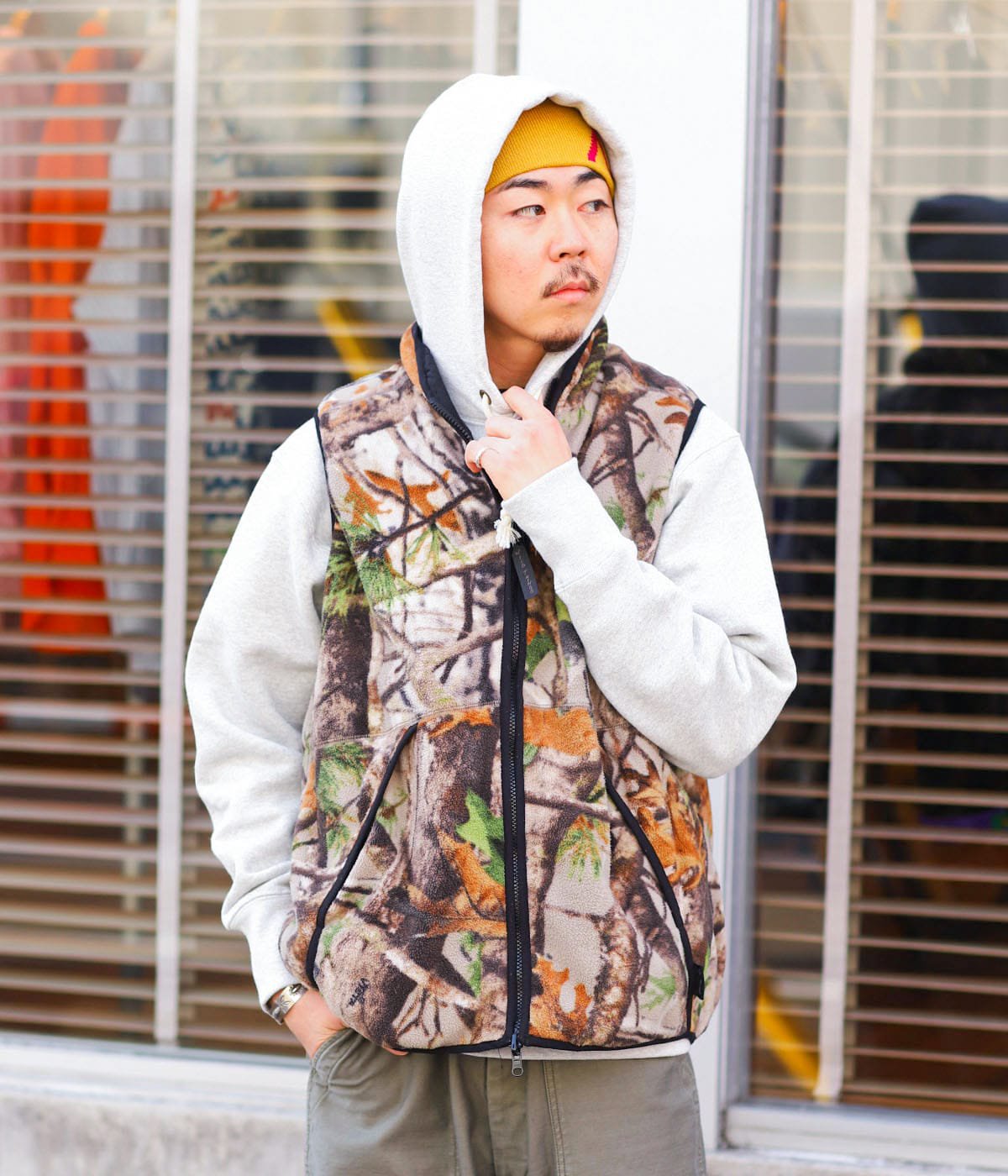 ONLY ARK】別注 Schott Fleece Reversible Vest | WILD THINGS 