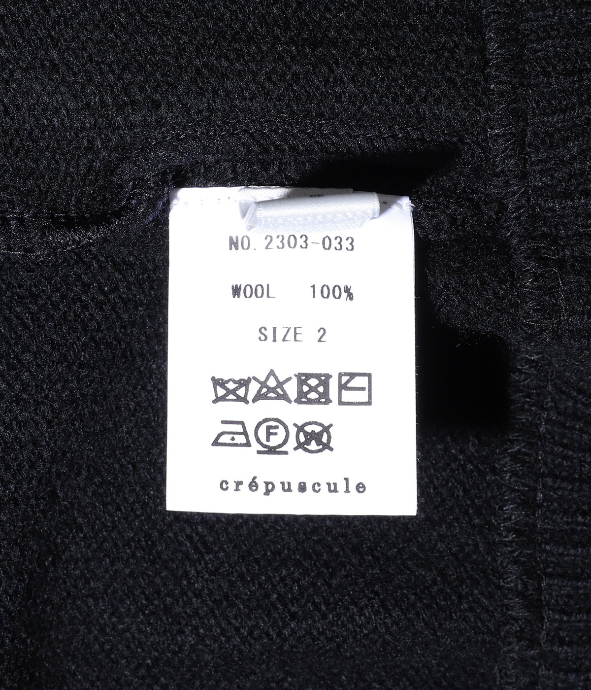 【ONLY ARK】別注 Wool Zip Vest