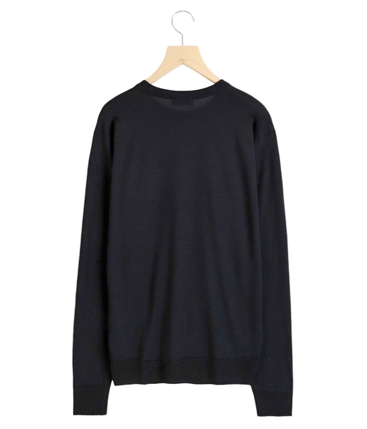 【タケ】JOHN SMEDLEY 30Gニットポロ　ブラック　S JOHN SMEDLEY｜半袖 ニット ポロシャツ 30G ジョンスメドレー - Crouka
