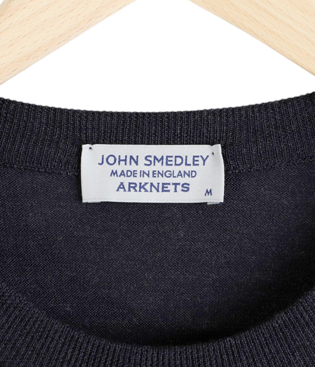 【タケ】JOHN SMEDLEY 30Gニットポロ　ブラック　S JOHN SMEDLEY｜半袖 ニット ポロシャツ 30G ジョンスメドレー - Crouka
