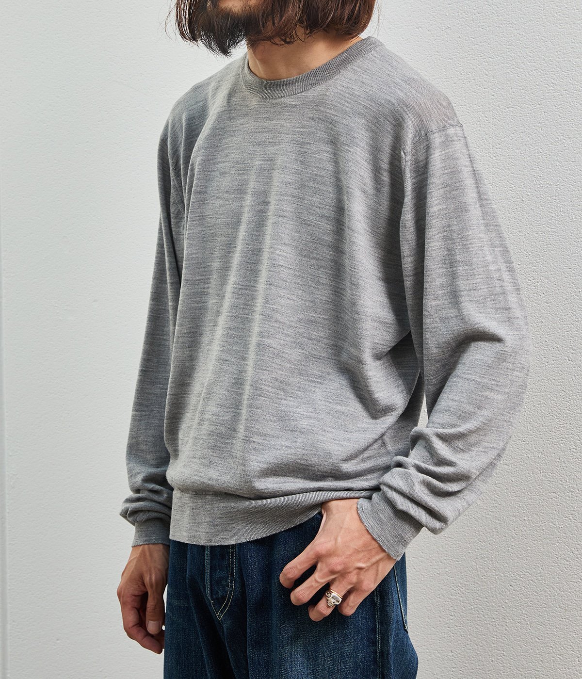 【ONLY ARK】別注 Crew Neck 30G