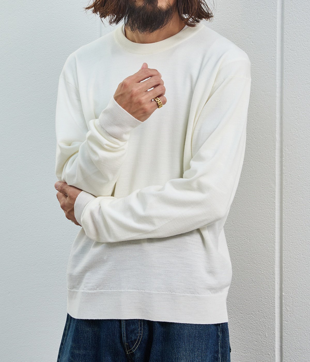 【ONLY ARK】別注 Crew Neck 30G