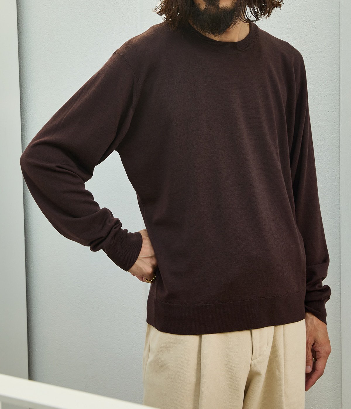 【ONLY ARK】別注 Crew Neck 30G