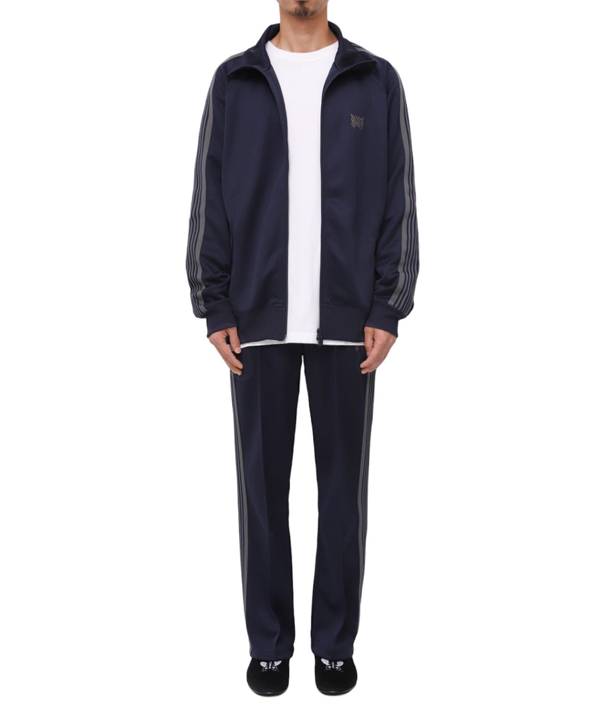 ONLY ARK】別注 Track Pant - Poly Smooth - | NEEDLES