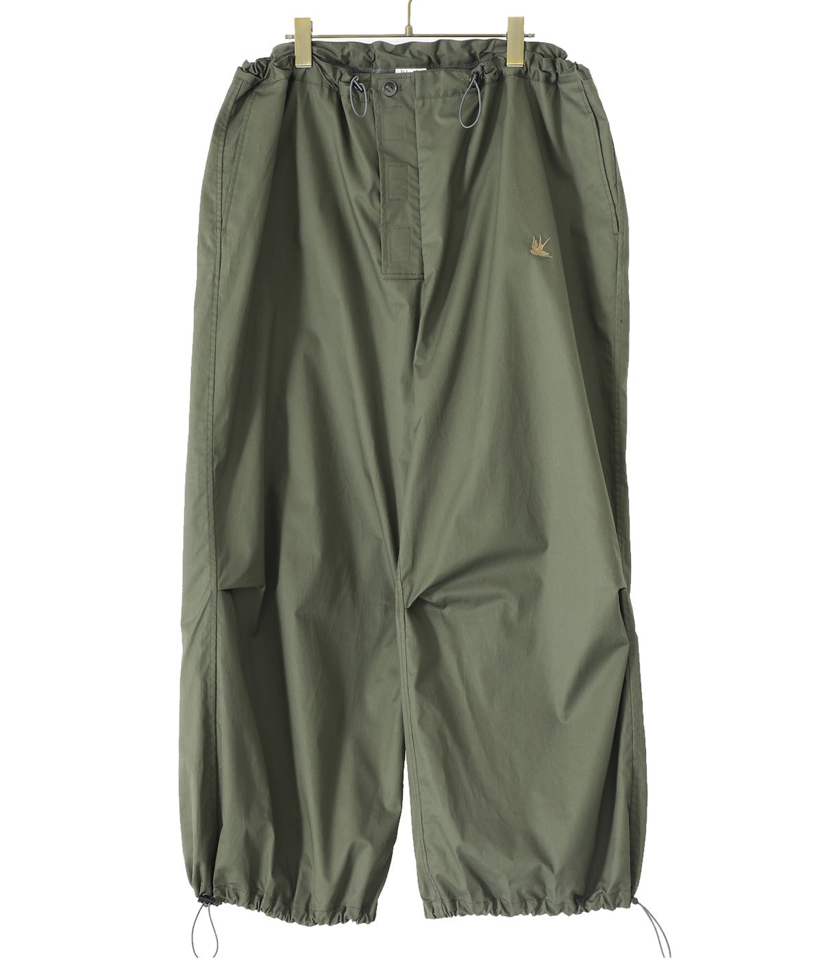 白 フリル付 RhodolirioNロドリリオン 別注 Packable Wind Pant