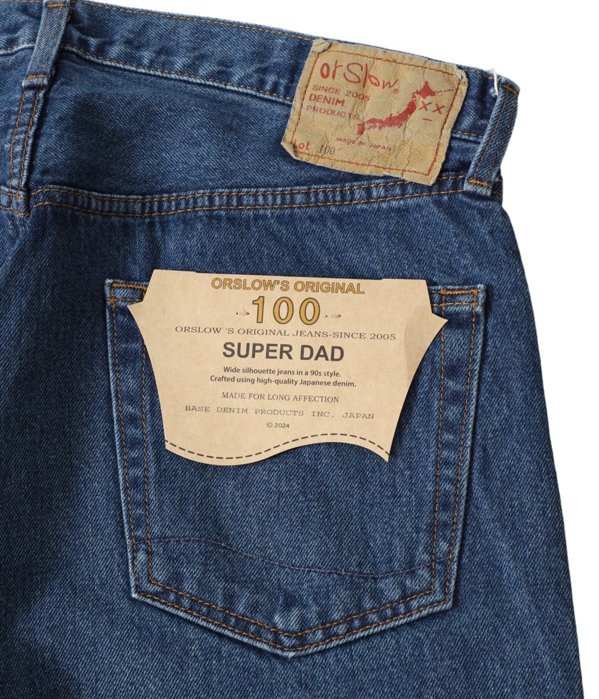 ONLY ARK】別注 SUPER DAD'S DENIM PANTS | orSlow(オアスロウ