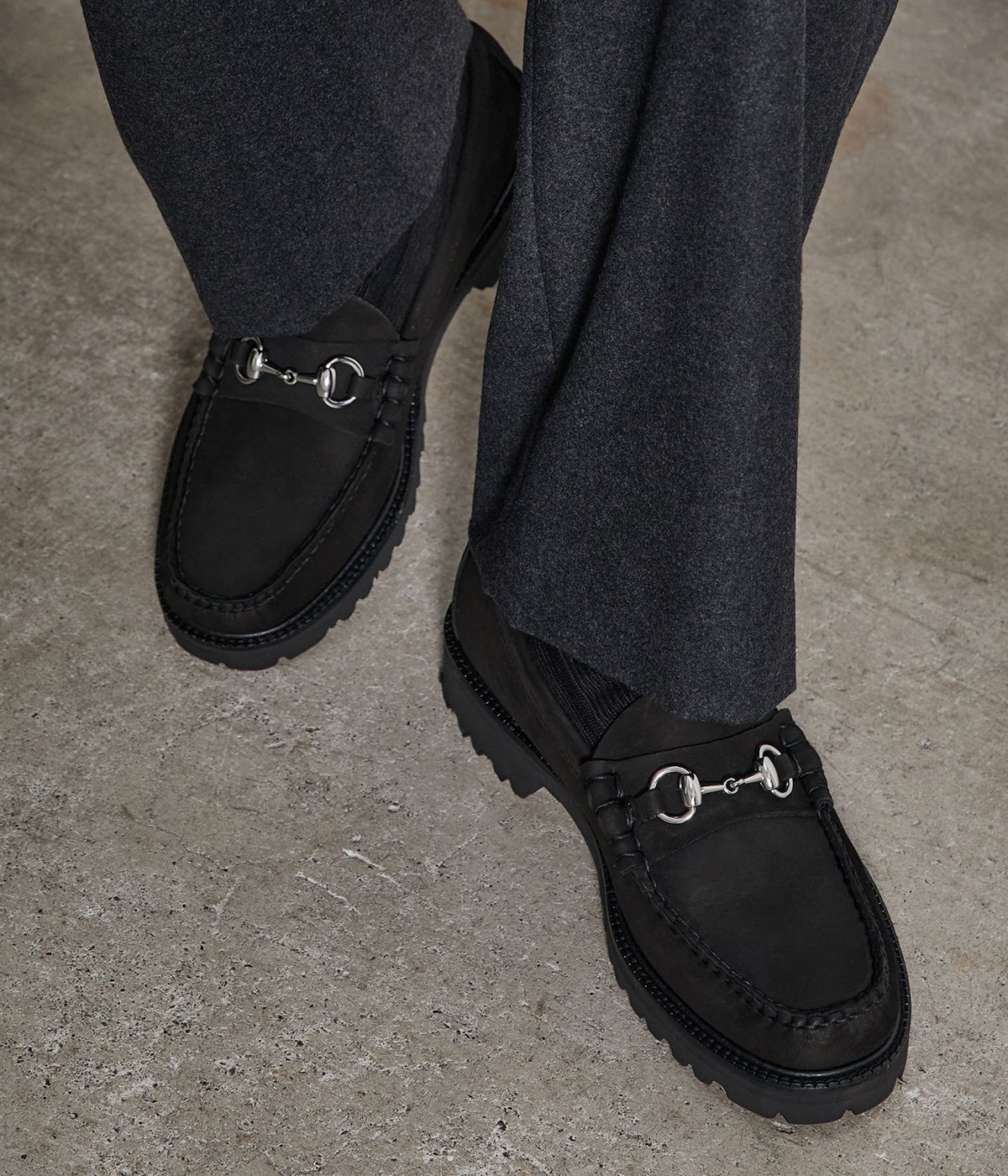 【ONLY ARK】別注 WEEJUN 90S LINCOLN MOC - nuback -