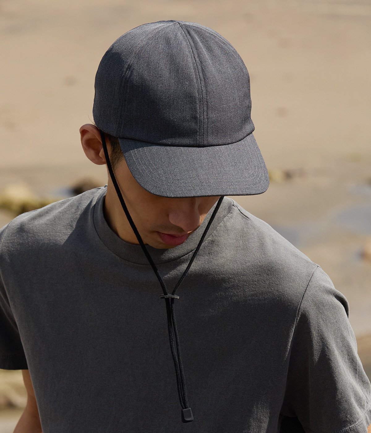 ONLY ARK】別注 CLEAR TWILL CAP あご紐付き | COMESANDGOES