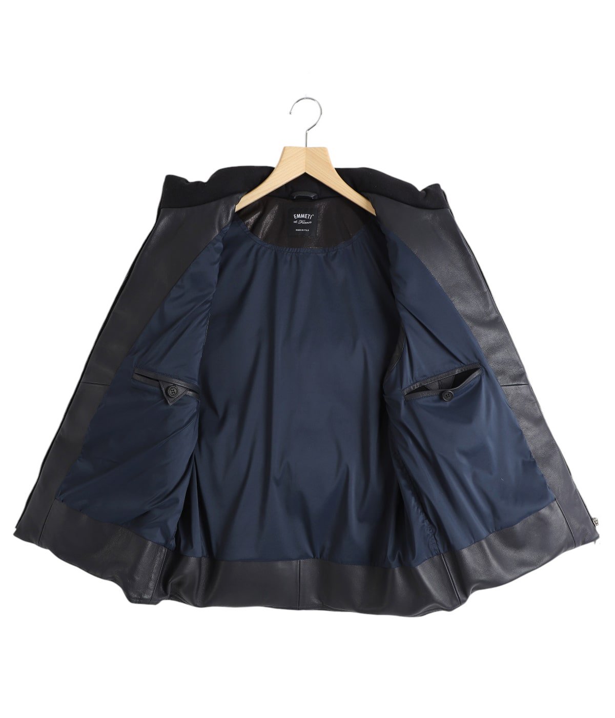 別注 ISE VEST | EMMETI(エンメティ) / アウター ダウンベスト レザー