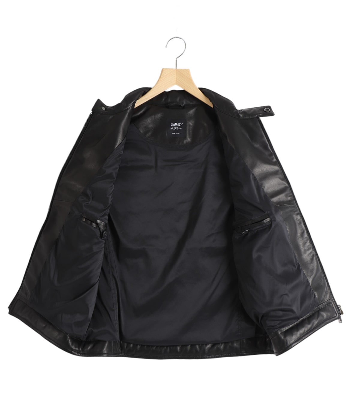 予約】別注 JURI DOWN VEST SP LEATHER | EMMETI(エンメティ