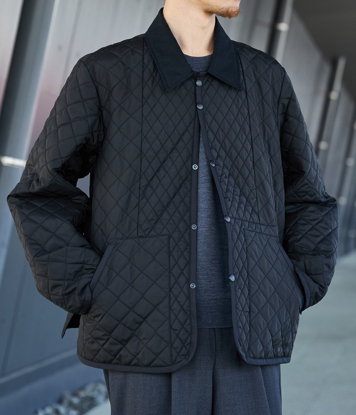 予約】別注 CROPPED PANELLED JACKT | LAVENHAM(ラベンハム