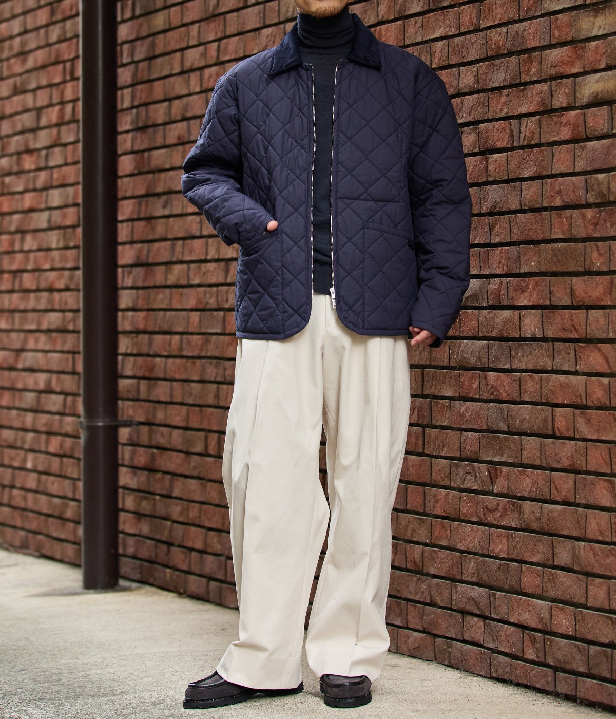 model（173cm） 着用サイズ：L