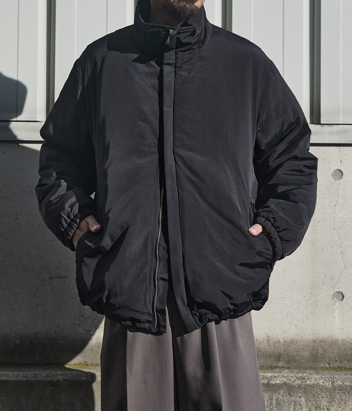 別注 Silk Nylon Puffer Blouson | YOKE(ヨーク) / アウター ダウン
