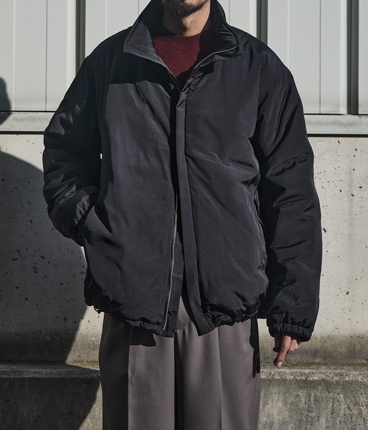 い*た様 YOKE Silk Nylon Driving Blouson YOKE(ヨーク)】 SILK NYLON DRIVING BLOUSON｜PARIGOT ONLINE（パリゴ