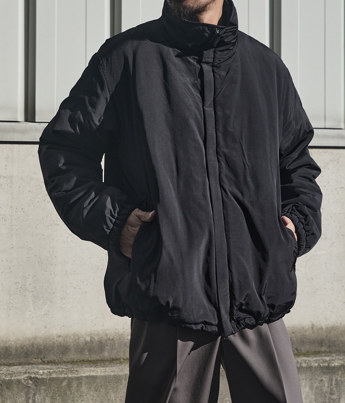 別注 Silk Nylon Puffer Blouson | YOKE(ヨーク) / アウター ダウン 別注 Silk Nylon Puffer Blouson | YOKE(ヨーク) / アウター ダウン