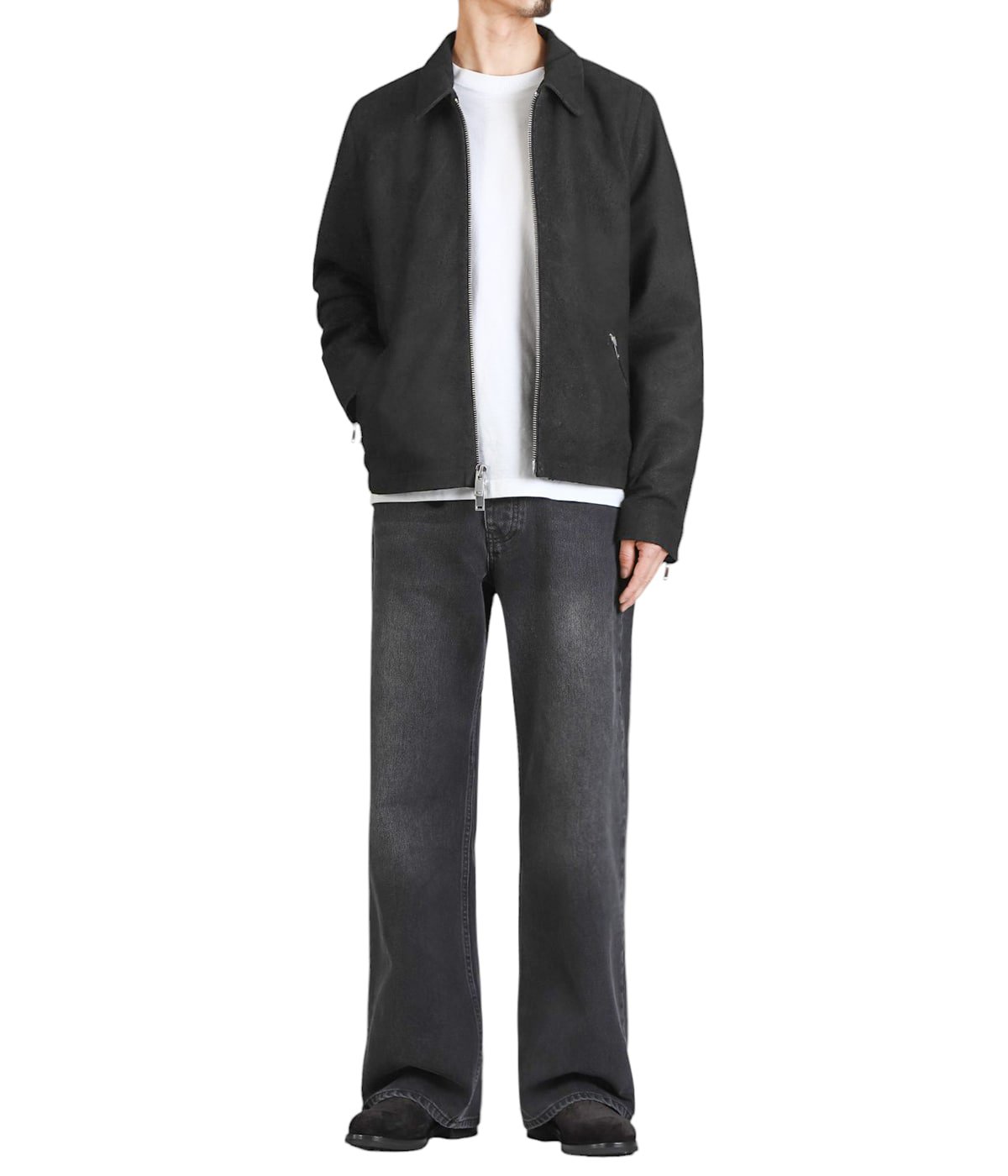 ジャケット・アウター NO MAINTENANCE LEATHER MECHANIC JACKET No Maintenance - Leather Mechanic Jacket | No Maintenance