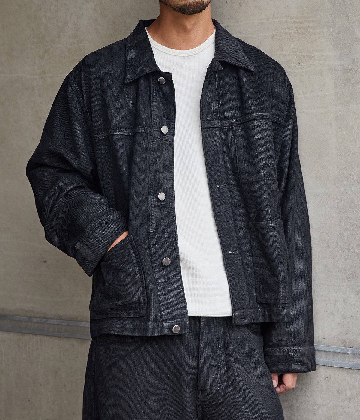 別注 TORAI WAXED CORDUROY JACKET | NO MAINTENANCE(ノー