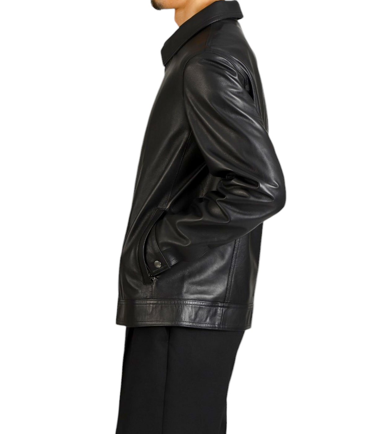 試着のみJURI ARK 別注 レザージャケット 48 別注 JURI -0.5mm- | EMMETI(エンメティ) / アウター レザー