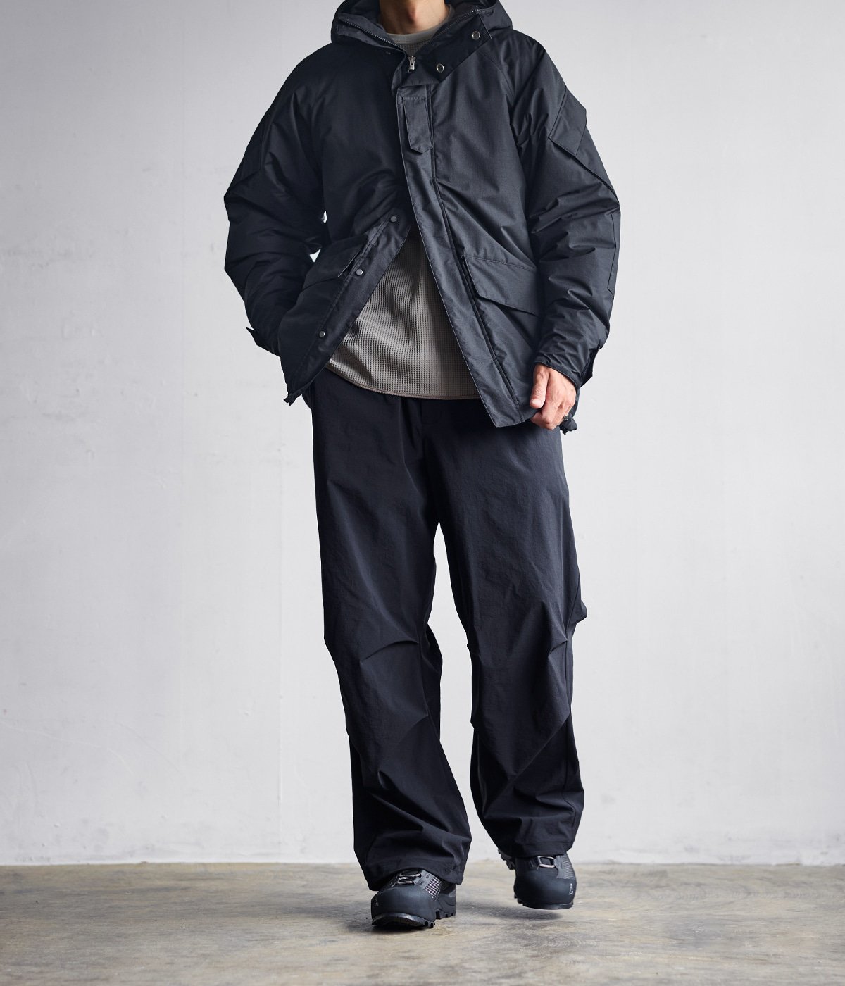 model（177cm） 着用サイズ：3