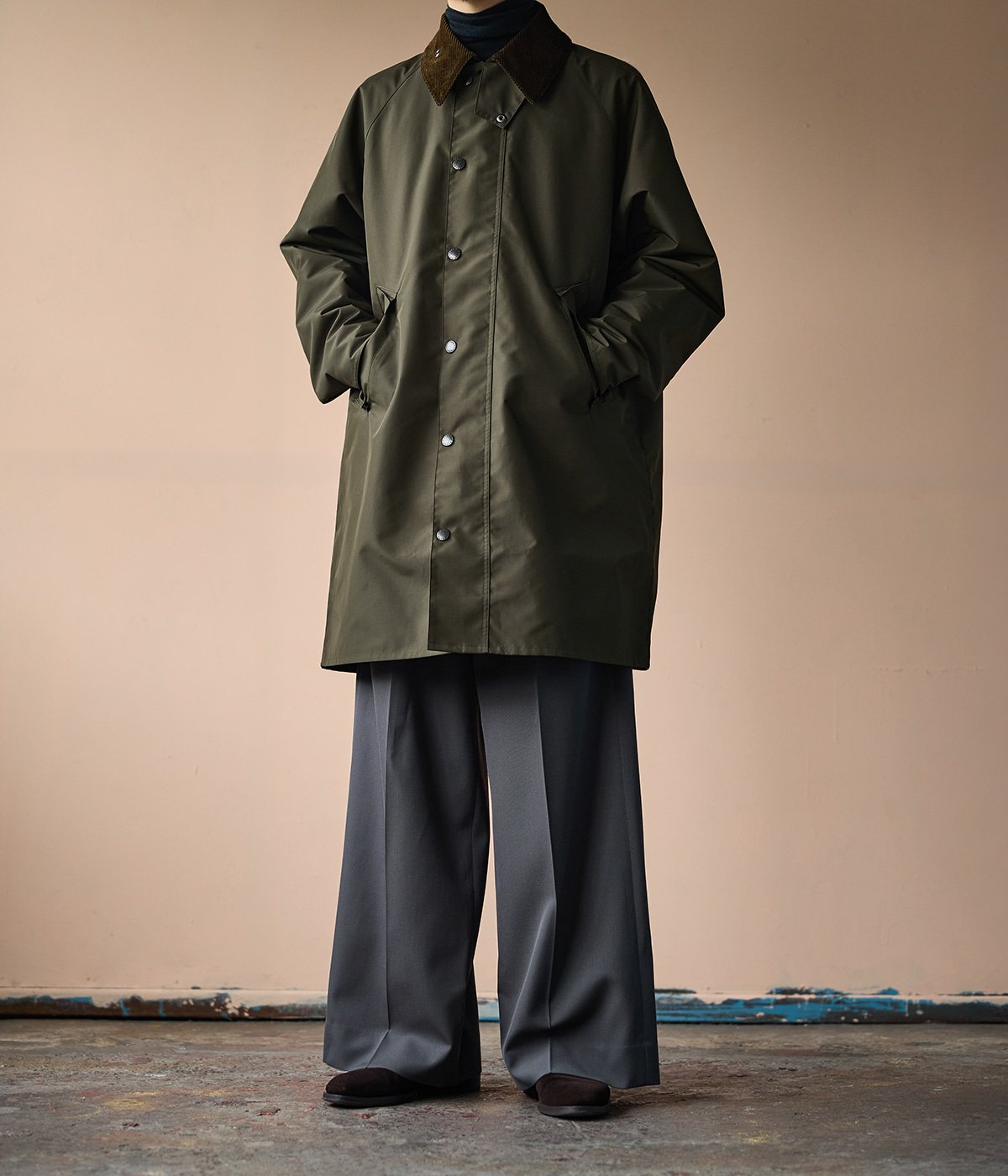 予約】別注 TRANSPORT LONG | Barbour(バブアー) / アウター コート