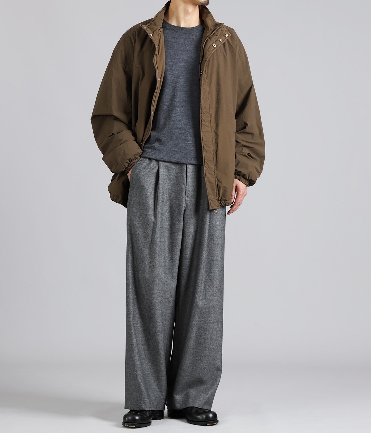 予約】【別注】Garment Dyed Insulated Track Jacket EX for ARK